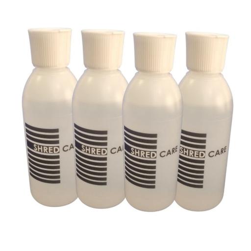 4 x 100ml Shred Care Shredder Oil